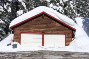 preparing your garage door for winter